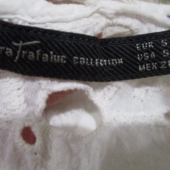 Zara Trafaluc Collecion Open Back Eyelet Shift Tank Dress - Picture 7 of 7